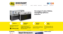 Desktop Screenshot of discountdisplaygroup.com