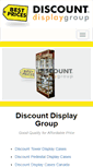 Mobile Screenshot of discountdisplaygroup.com